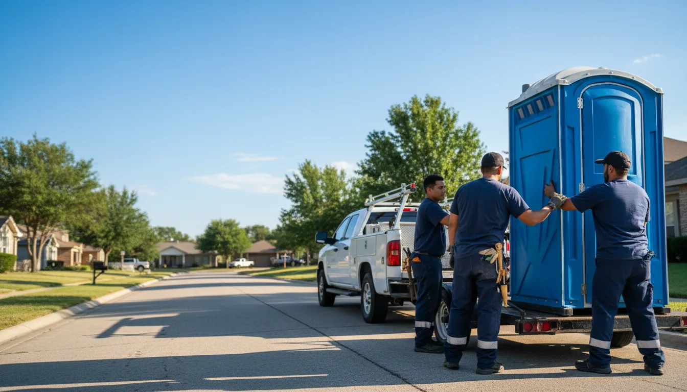 Portable Toilet Rental in Alvin, TX near me